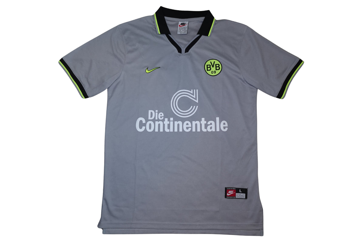 1997 Borussia Dortmund Away #7 Cantona Jersey