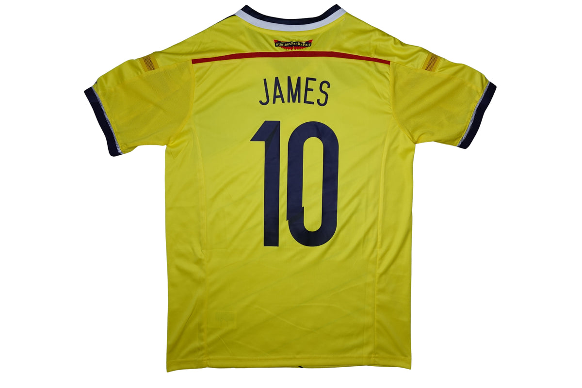 2014 Colombia #10 James Jersey