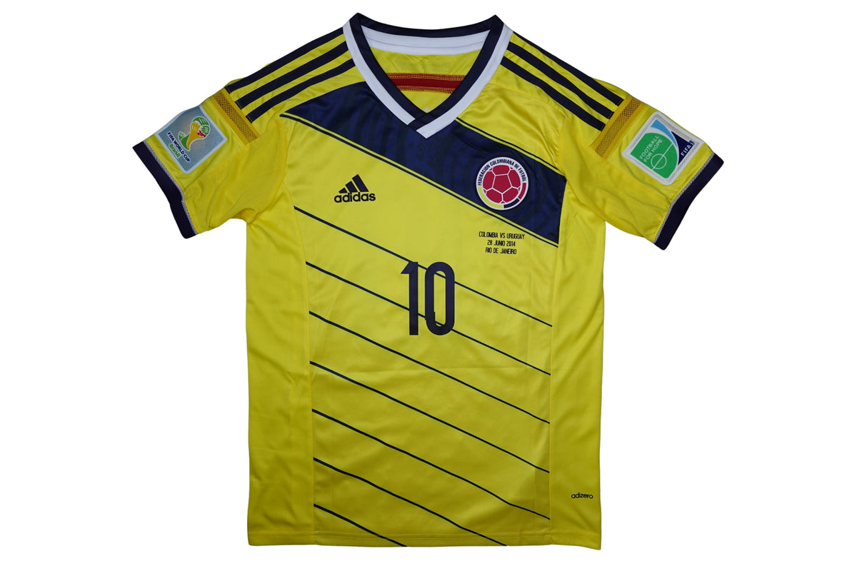 2014 Colombia #10 James Jersey
