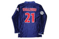 2001 Paris Saint-Germain #21 Ronaldinho Home Jersey