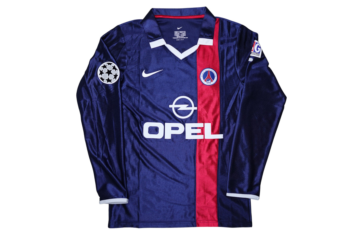 2001 Paris Saint-Germain #21 Ronaldinho Home Jersey