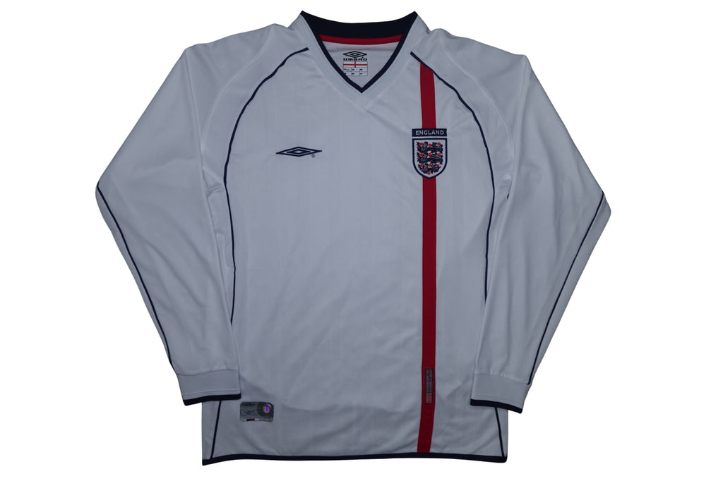 2002 England Home Jersey