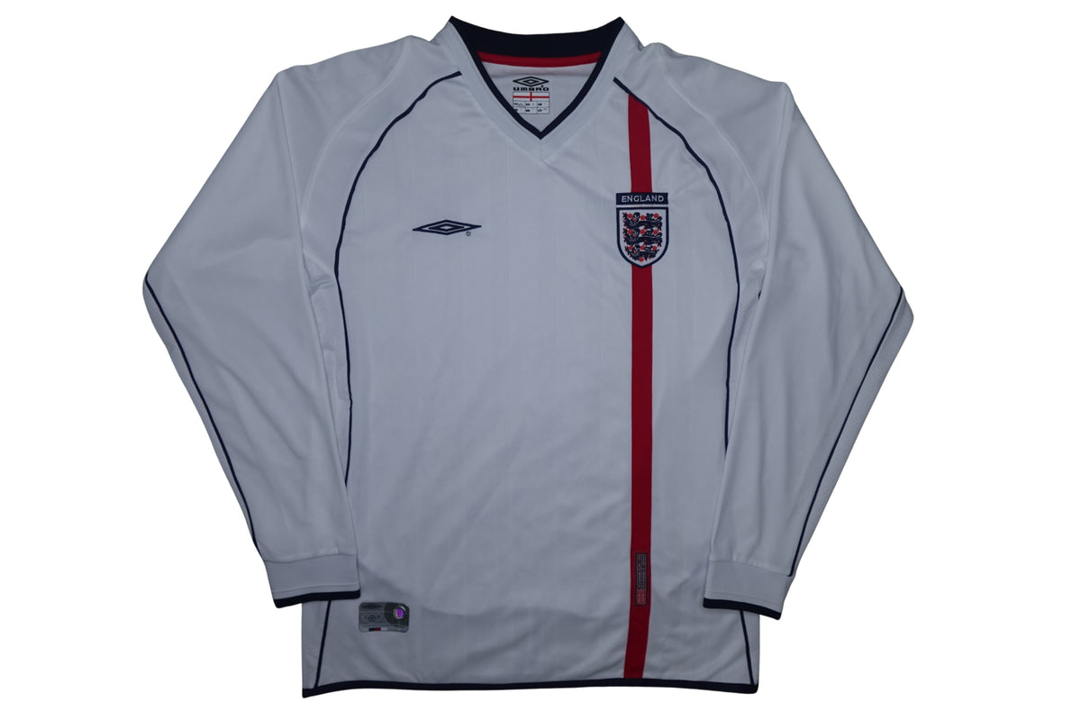 2002 England Home Jersey