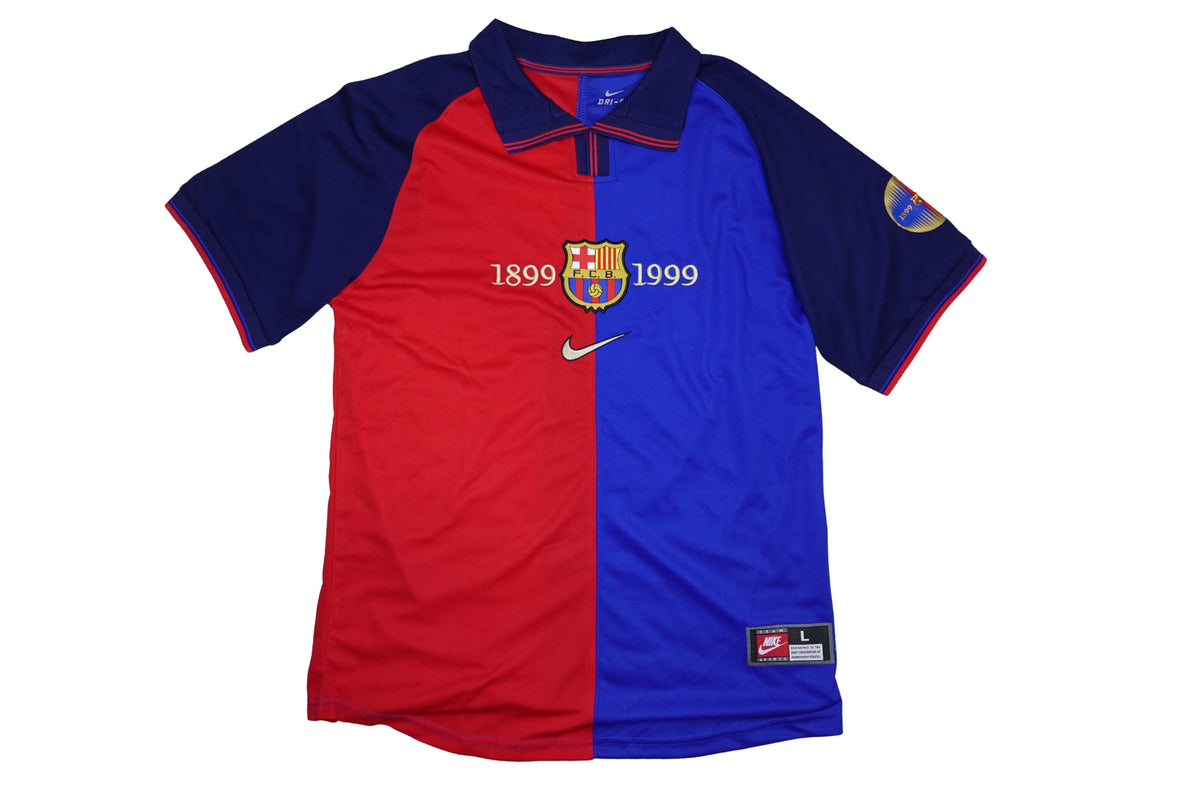1999 Barcelona Home Jersey
